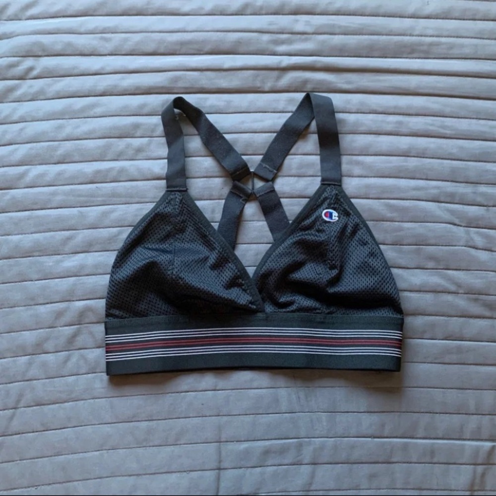 Champion Black Sports Bra